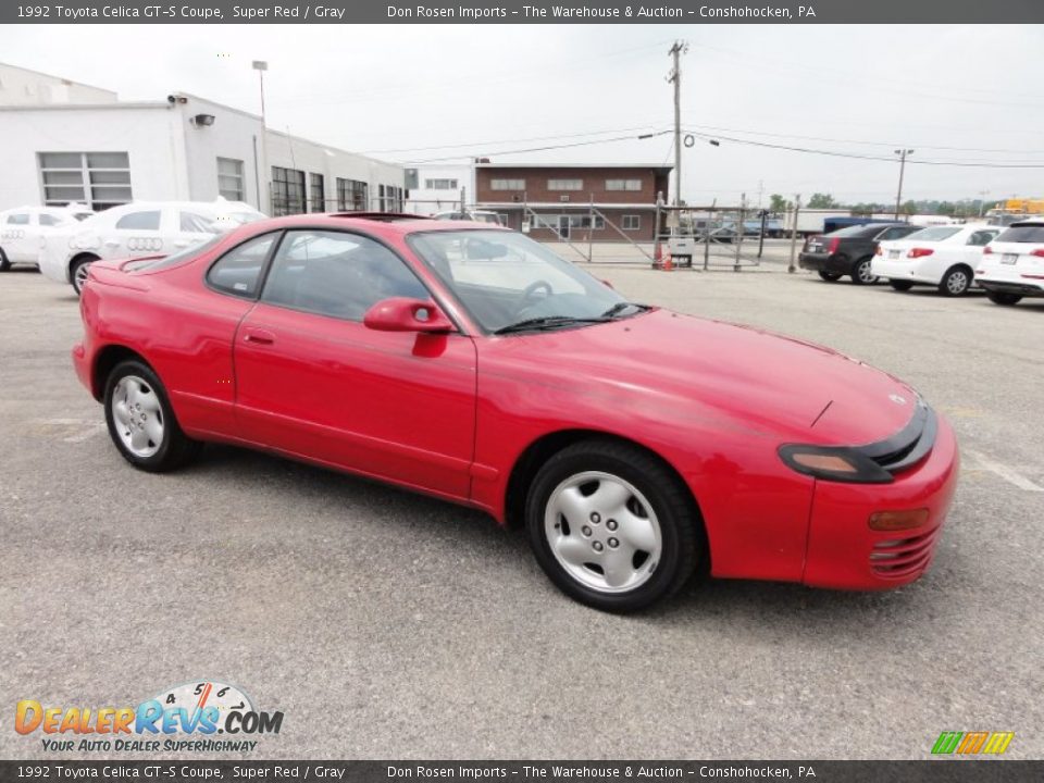 Super Red 1992 Toyota Celica GT-S Coupe Photo #6