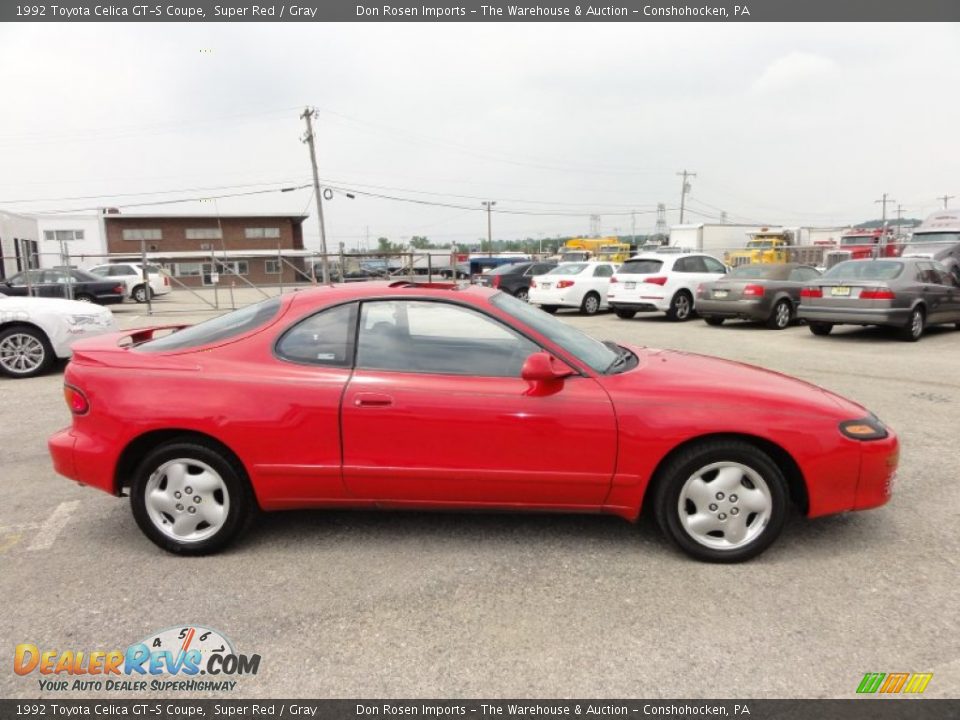 Super Red 1992 Toyota Celica GT-S Coupe Photo #7