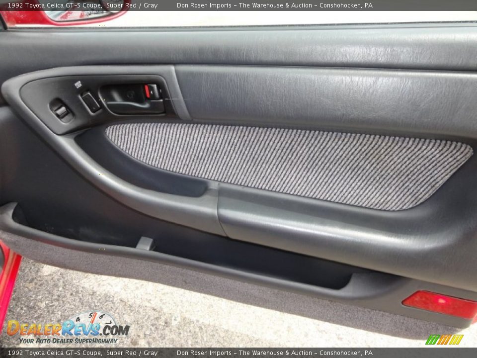 Door Panel of 1992 Toyota Celica GT-S Coupe Photo #25