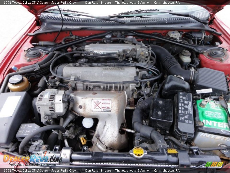 1992 Toyota Celica GT-S Coupe 2.2 Liter DOHC 16-Valve 4 Cylinder Engine Photo #32
