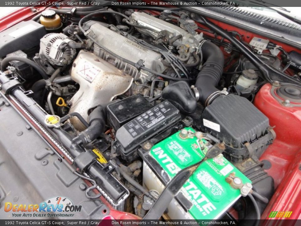 1992 Toyota Celica GT-S Coupe 2.2 Liter DOHC 16-Valve 4 Cylinder Engine Photo #33