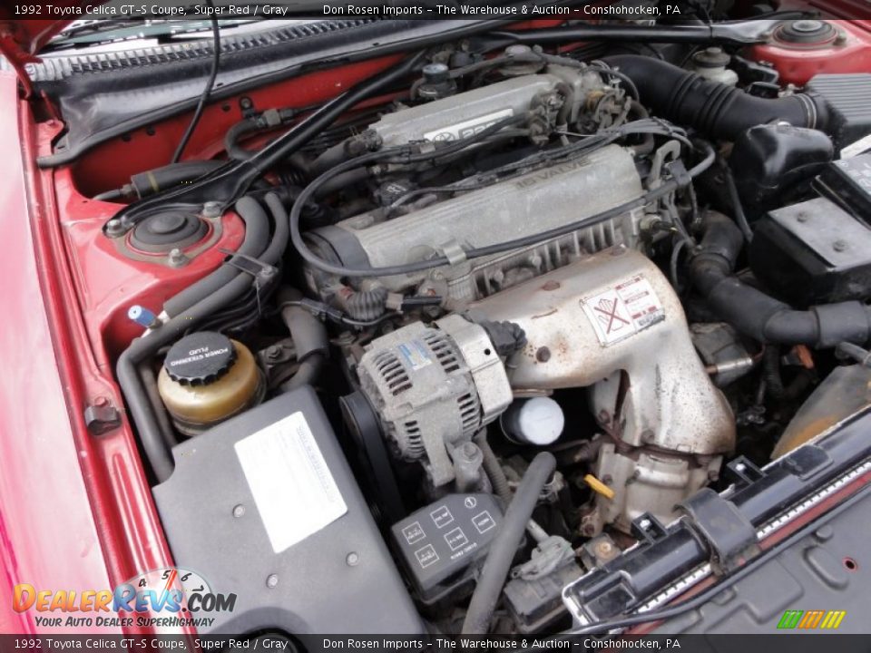 1992 Toyota Celica GT-S Coupe 2.2 Liter DOHC 16-Valve 4 Cylinder Engine Photo #34