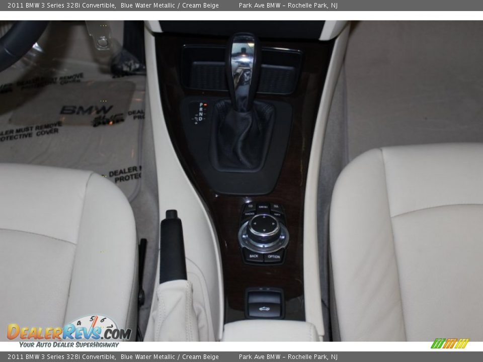 2011 BMW 3 Series 328i Convertible Blue Water Metallic / Cream Beige Photo #14
