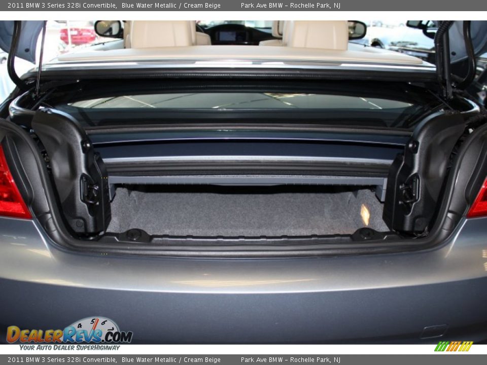 2011 BMW 3 Series 328i Convertible Blue Water Metallic / Cream Beige Photo #15