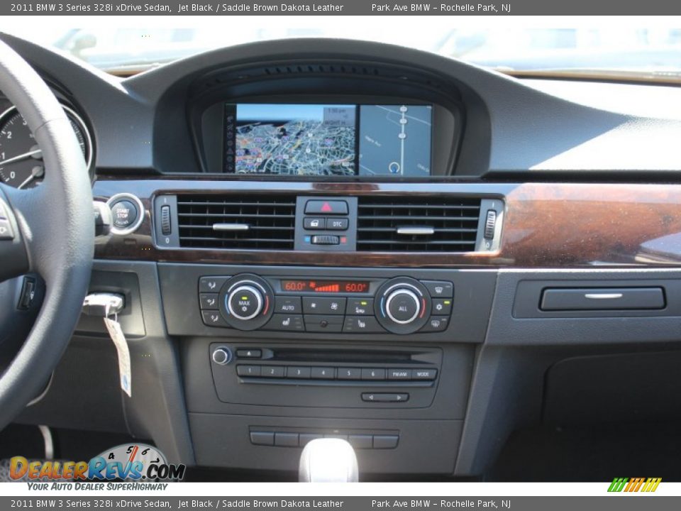 2011 BMW 3 Series 328i xDrive Sedan Jet Black / Saddle Brown Dakota Leather Photo #18