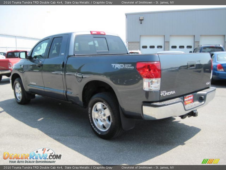 2010 Toyota Tundra TRD Double Cab 4x4 Slate Gray Metallic / Graphite Gray Photo #2