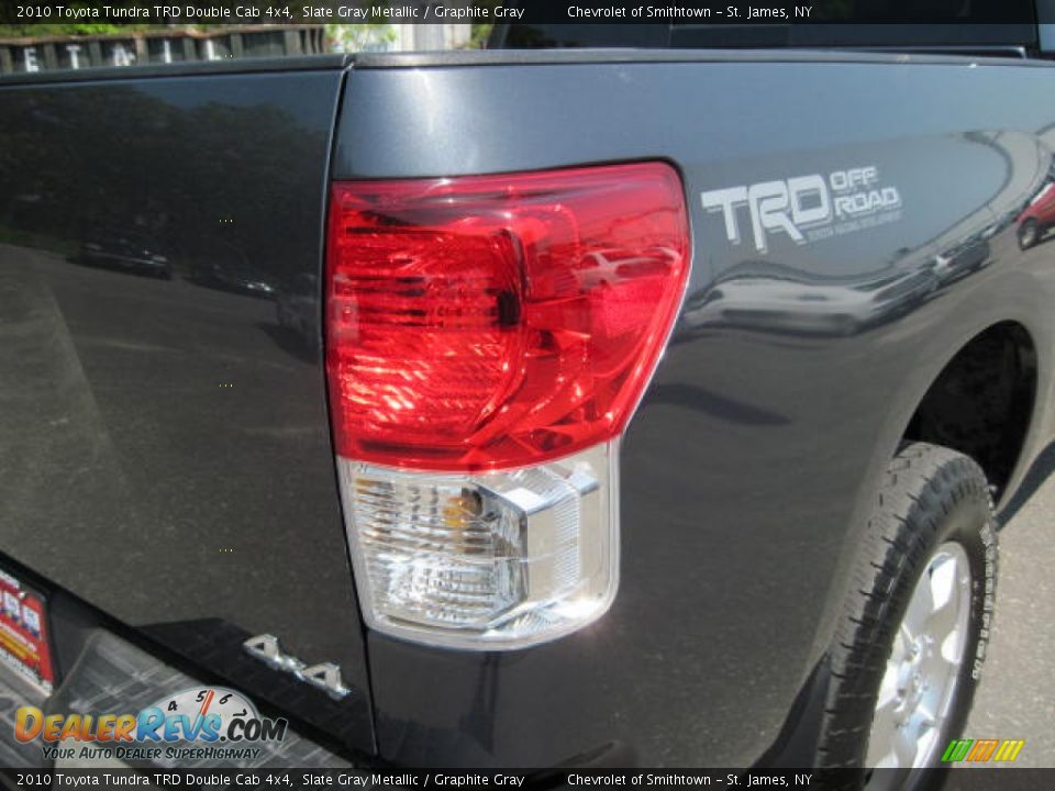 2010 Toyota Tundra TRD Double Cab 4x4 Slate Gray Metallic / Graphite Gray Photo #5