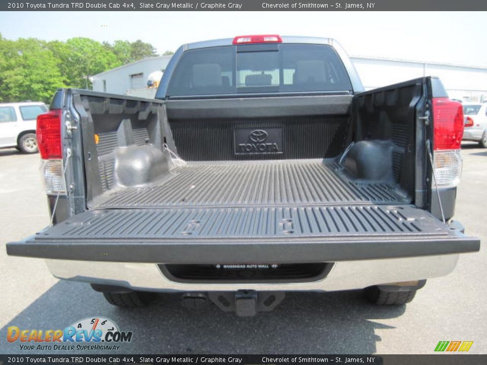 2010 Toyota Tundra TRD Double Cab 4x4 Slate Gray Metallic / Graphite Gray Photo #6
