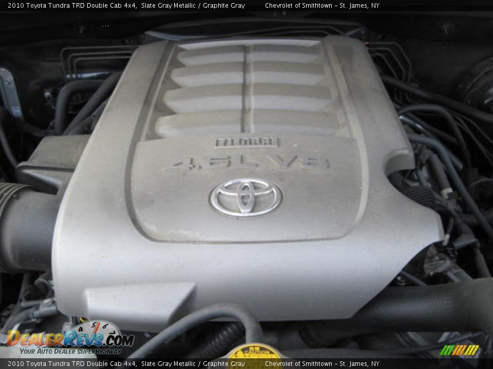 2010 Toyota Tundra TRD Double Cab 4x4 Slate Gray Metallic / Graphite Gray Photo #7
