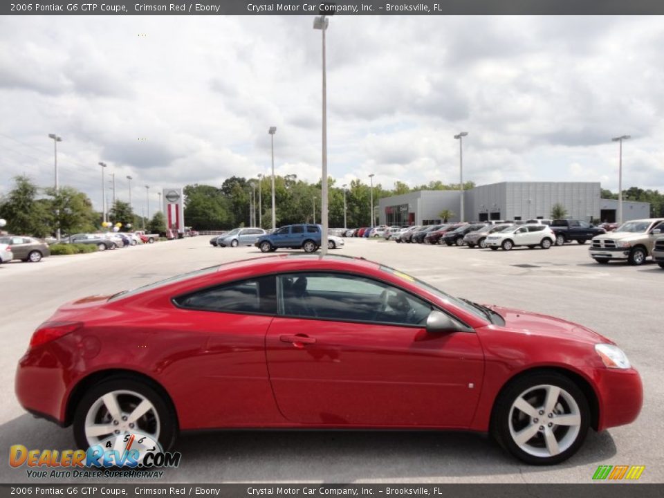 Crimson Red 2006 Pontiac G6 GTP Coupe Photo #9