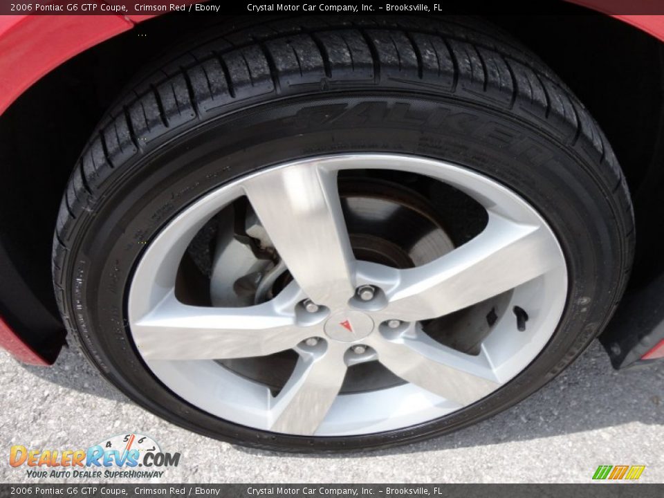 2006 Pontiac G6 GTP Coupe Wheel Photo #16