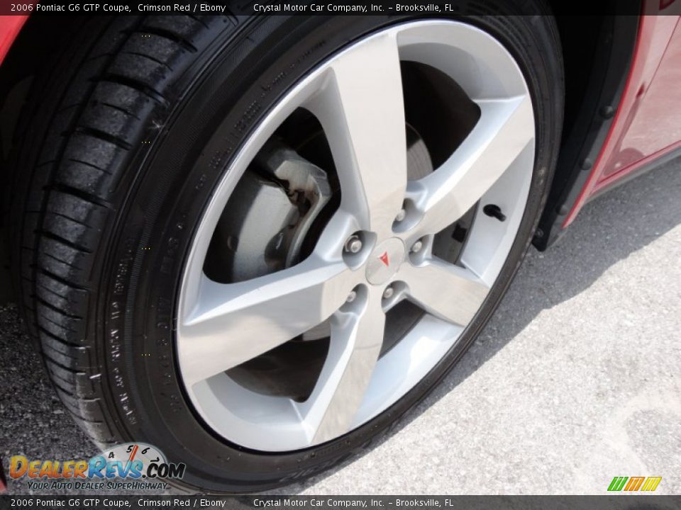 2006 Pontiac G6 GTP Coupe Wheel Photo #17