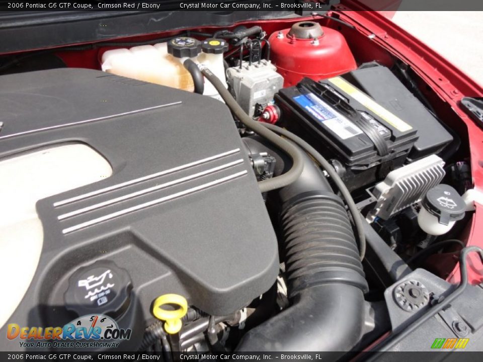 2006 Pontiac G6 GTP Coupe Crimson Red / Ebony Photo #19