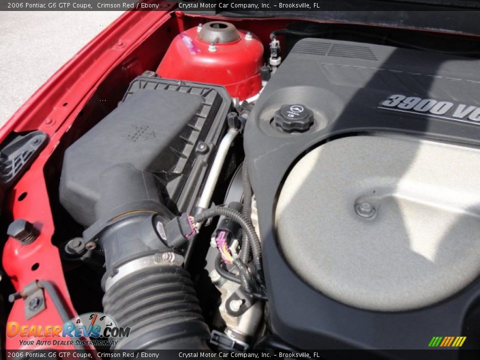 2006 Pontiac G6 GTP Coupe Crimson Red / Ebony Photo #20