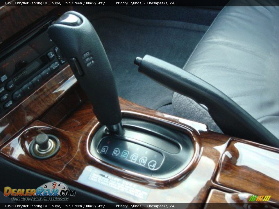 1998 Chrysler Sebring LXi Coupe Shifter Photo #15