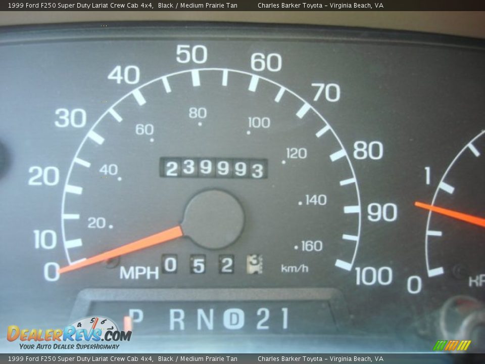 1999 Ford F250 Super Duty Lariat Crew Cab 4x4 Black / Medium Prairie Tan Photo #14