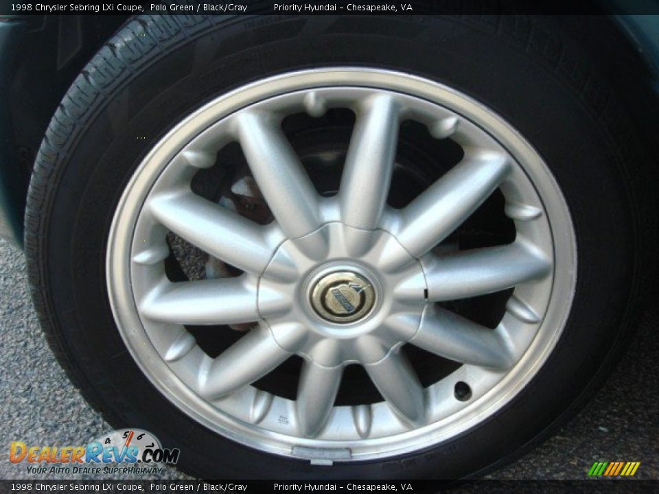 1998 Chrysler Sebring LXi Coupe Wheel Photo #19