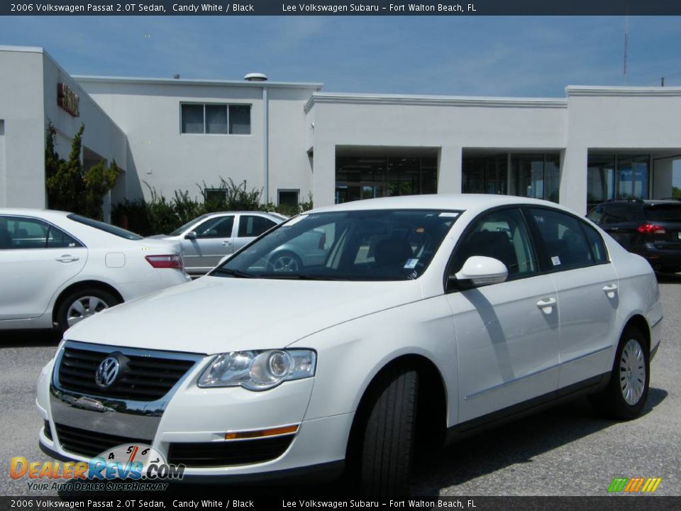 2006 Volkswagen Passat 2.0T Sedan Candy White / Black Photo #1