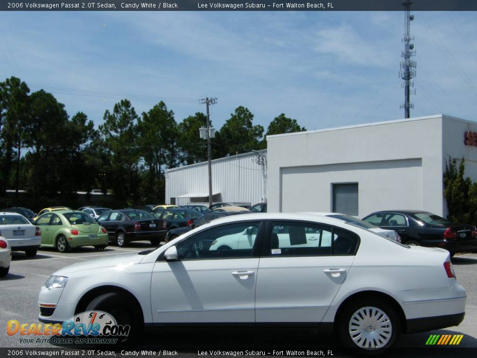 2006 Volkswagen Passat 2.0T Sedan Candy White / Black Photo #2
