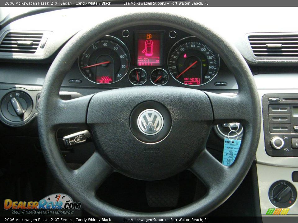 2006 Volkswagen Passat 2.0T Sedan Candy White / Black Photo #5