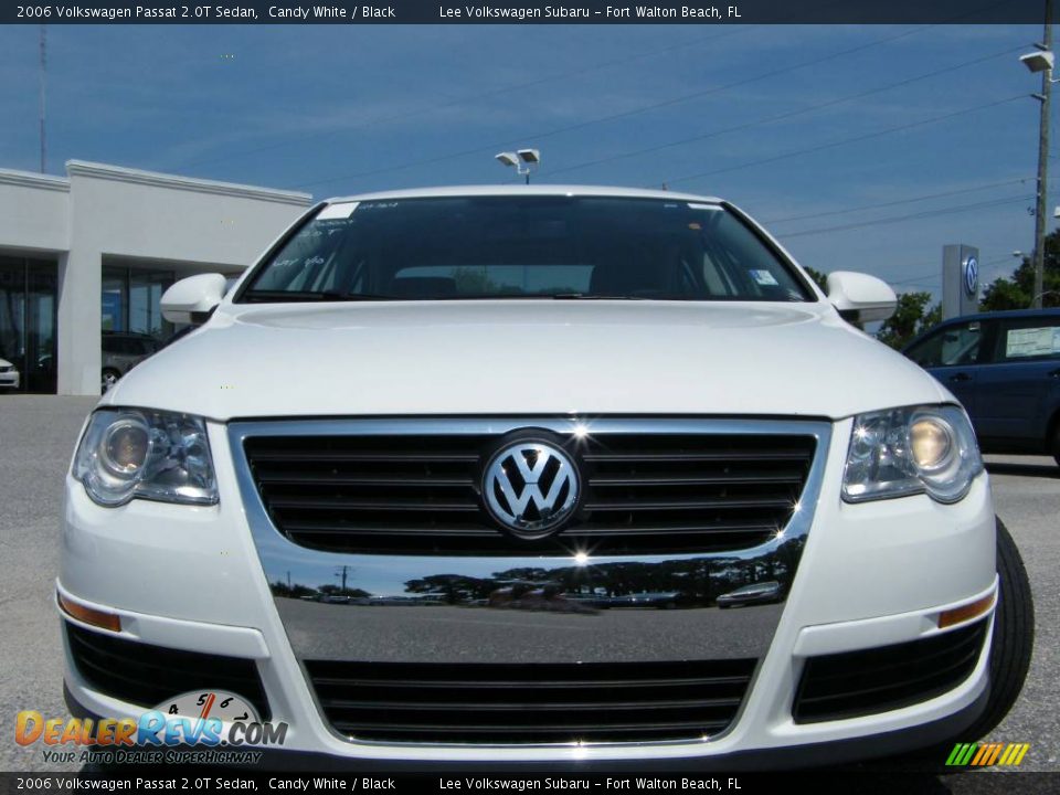 2006 Volkswagen Passat 2.0T Sedan Candy White / Black Photo #14