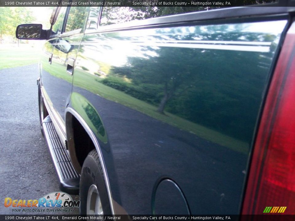 1998 Chevrolet Tahoe LT 4x4 Emerald Green Metallic / Neutral Photo #19