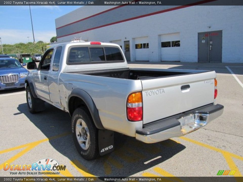 2002 Toyota Tacoma Xtracab 4x4 Lunar Mist Metallic / Oak Photo #3