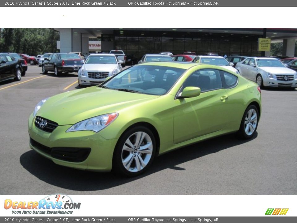 2010 Hyundai Genesis Coupe 2.0T Lime Rock Green / Black Photo #1