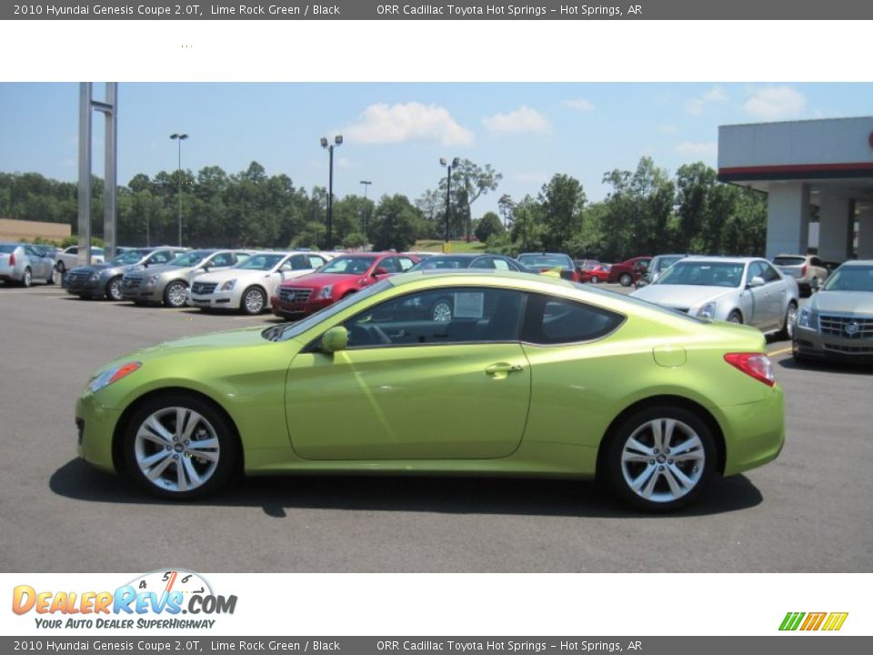 2010 Hyundai Genesis Coupe 2.0T Lime Rock Green / Black Photo #2
