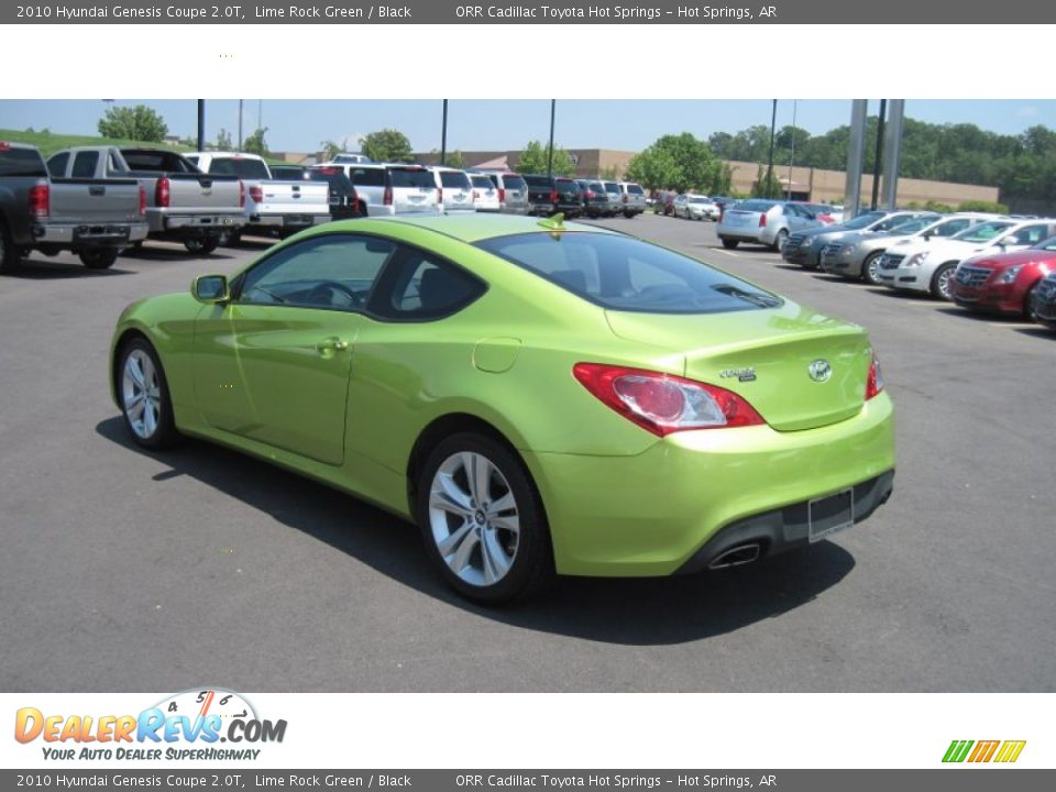 2010 Hyundai Genesis Coupe 2.0T Lime Rock Green / Black Photo #3