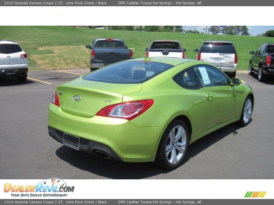2010 Hyundai Genesis Coupe 2.0T Lime Rock Green / Black Photo #5