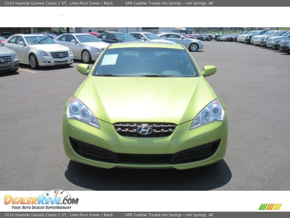 2010 Hyundai Genesis Coupe 2.0T Lime Rock Green / Black Photo #8