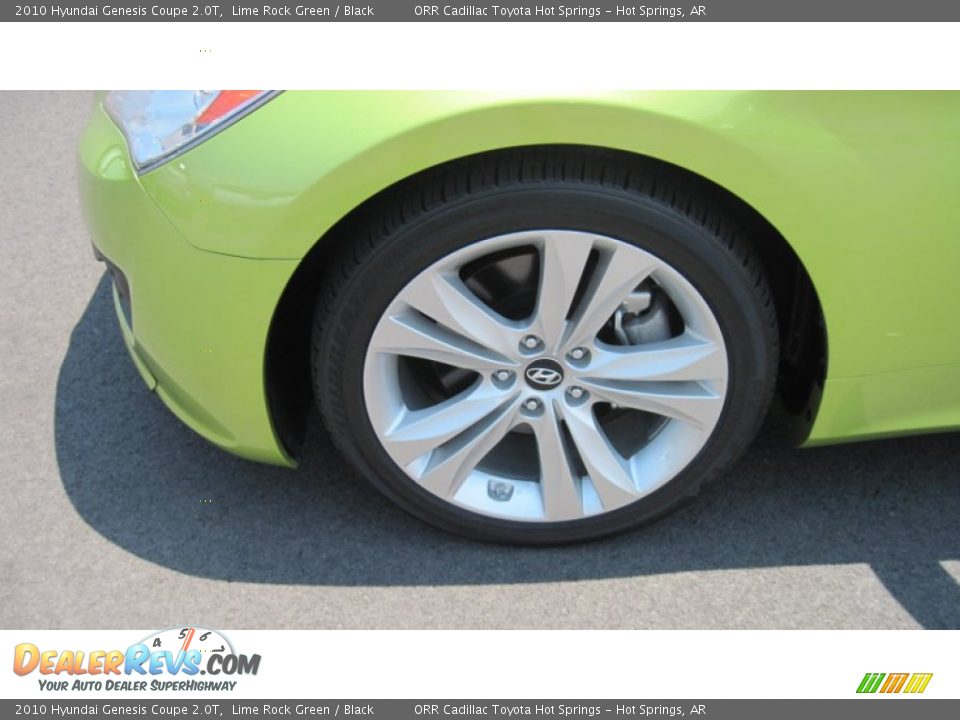 2010 Hyundai Genesis Coupe 2.0T Lime Rock Green / Black Photo #10