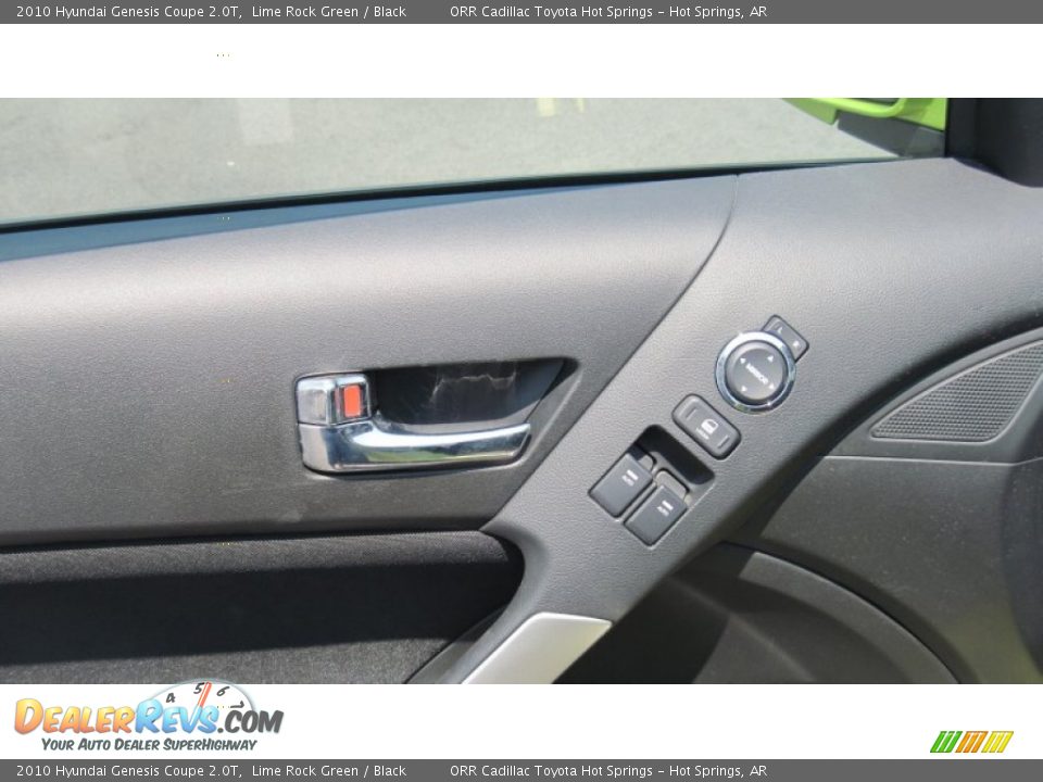 2010 Hyundai Genesis Coupe 2.0T Lime Rock Green / Black Photo #14