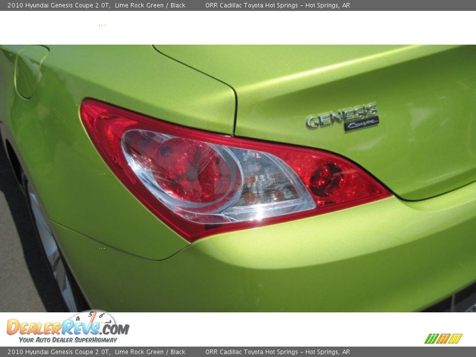 2010 Hyundai Genesis Coupe 2.0T Lime Rock Green / Black Photo #15