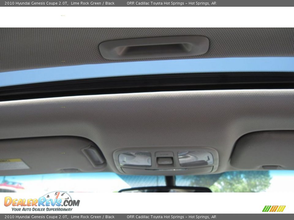 2010 Hyundai Genesis Coupe 2.0T Lime Rock Green / Black Photo #17
