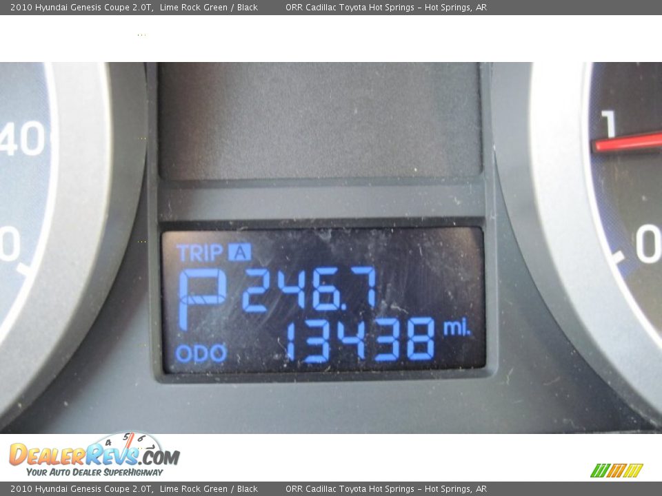 2010 Hyundai Genesis Coupe 2.0T Lime Rock Green / Black Photo #22