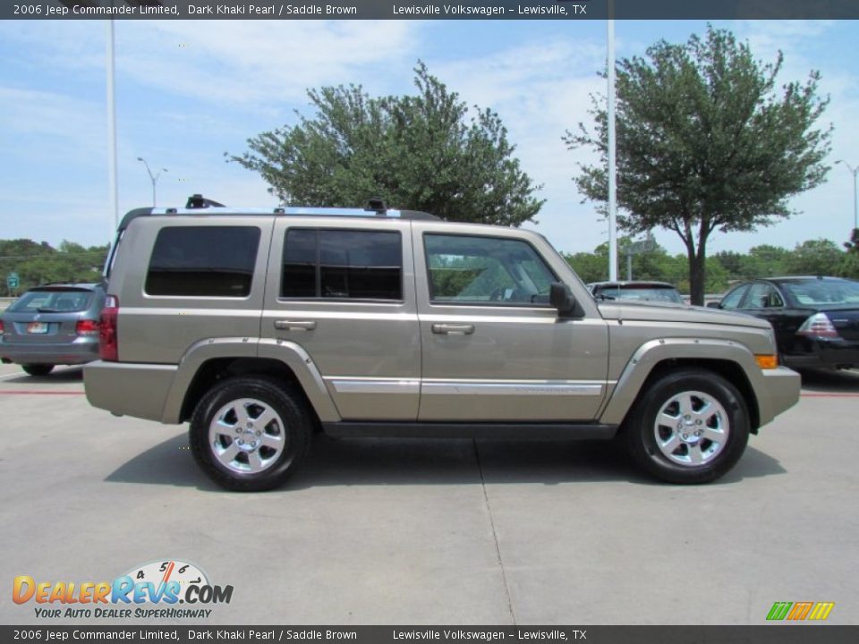 Dark Khaki Pearl 2006 Jeep Commander Limited Photo #6