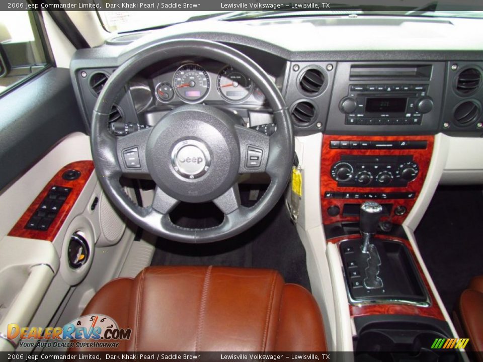 Dashboard of 2006 Jeep Commander Limited Photo #15