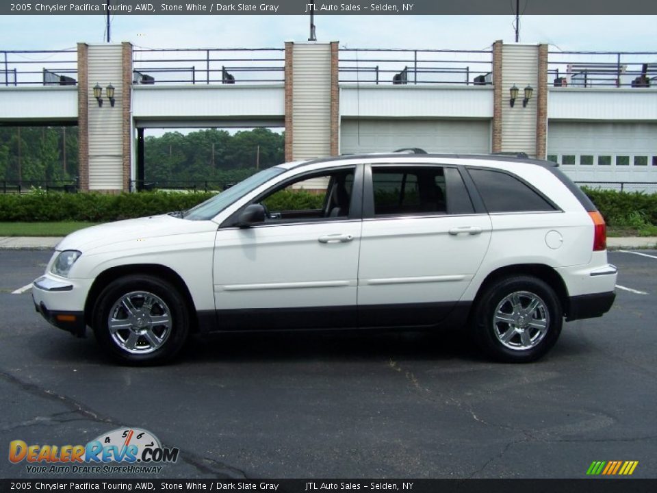 Stone White 2005 Chrysler Pacifica Touring AWD Photo #3