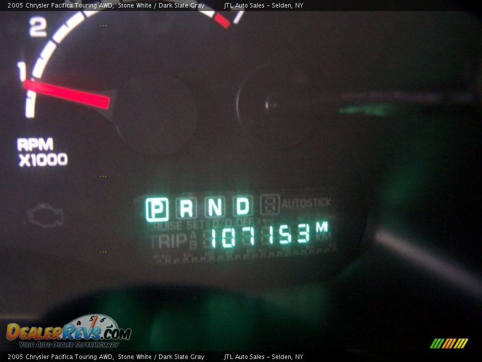 2005 Chrysler Pacifica Touring AWD Stone White / Dark Slate Gray Photo #12