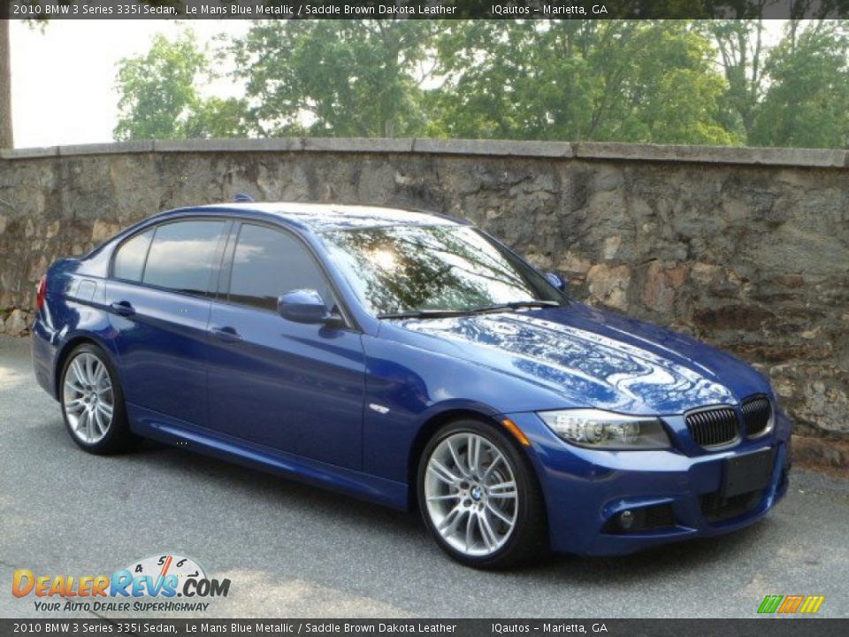 Front 3/4 View of 2010 BMW 3 Series 335i Sedan Photo #1