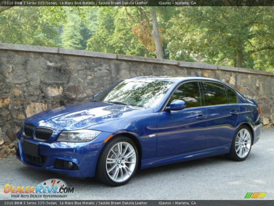 Front 3/4 View of 2010 BMW 3 Series 335i Sedan Photo #3
