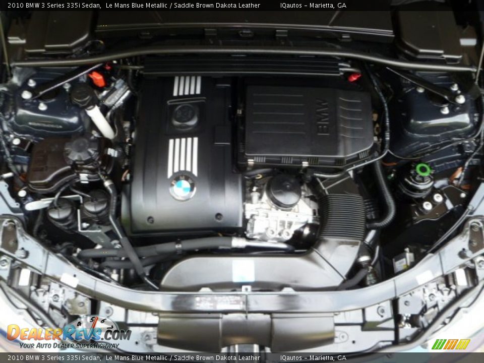 2010 BMW 3 Series 335i Sedan 3.0 Liter Twin-Turbocharged DOHC 24-Valve VVT Inline 6 Cylinder Engine Photo #10
