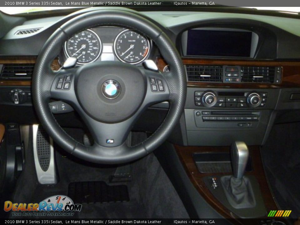 Dashboard of 2010 BMW 3 Series 335i Sedan Photo #19