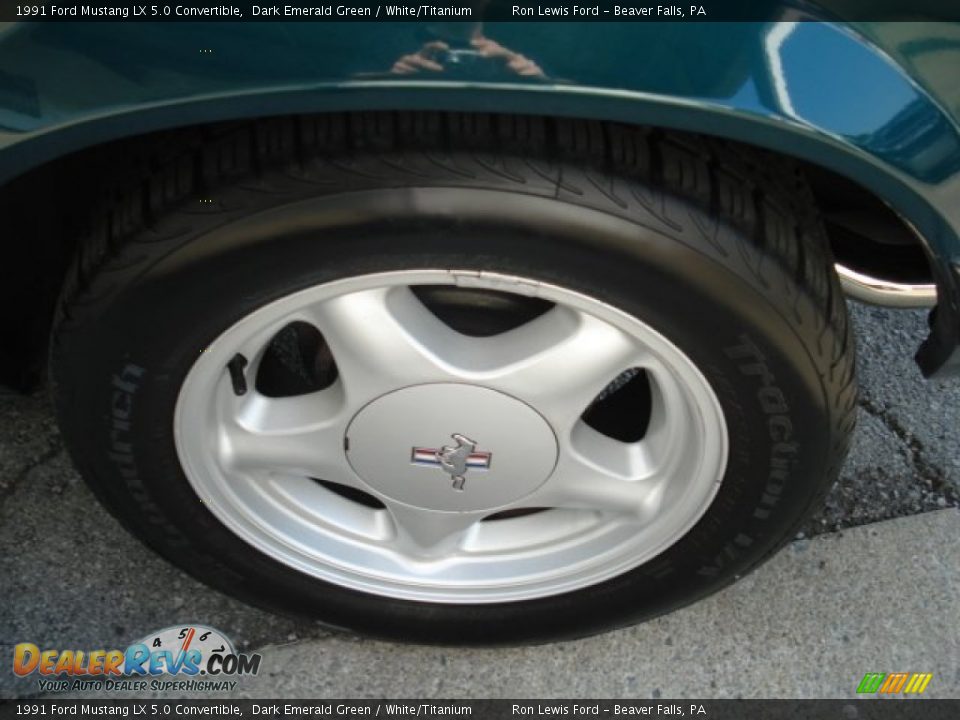 1991 Ford Mustang LX 5.0 Convertible Wheel Photo #12