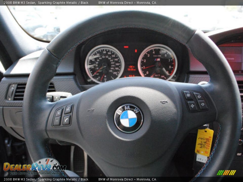 2008 BMW M3 Sedan Steering Wheel Photo #20