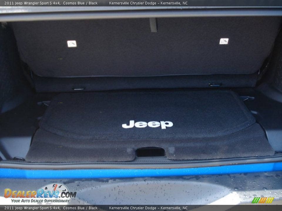 2011 Jeep Wrangler Sport S 4x4 Cosmos Blue / Black Photo #13