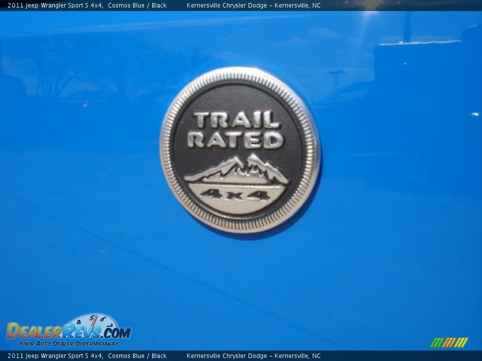2011 Jeep Wrangler Sport S 4x4 Cosmos Blue / Black Photo #15