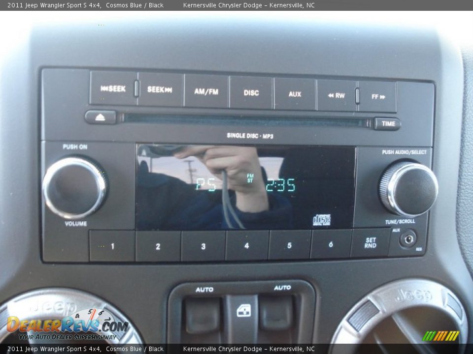 2011 Jeep Wrangler Sport S 4x4 Cosmos Blue / Black Photo #17